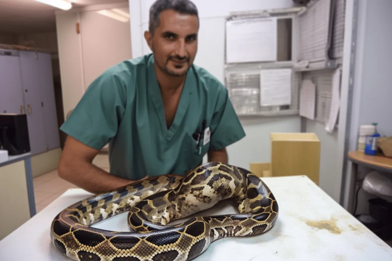 Homem encontra "cobra" em seu vaso sanitário - quando o especialista a vê, ele sussurra: "Isso não é uma cobra..."