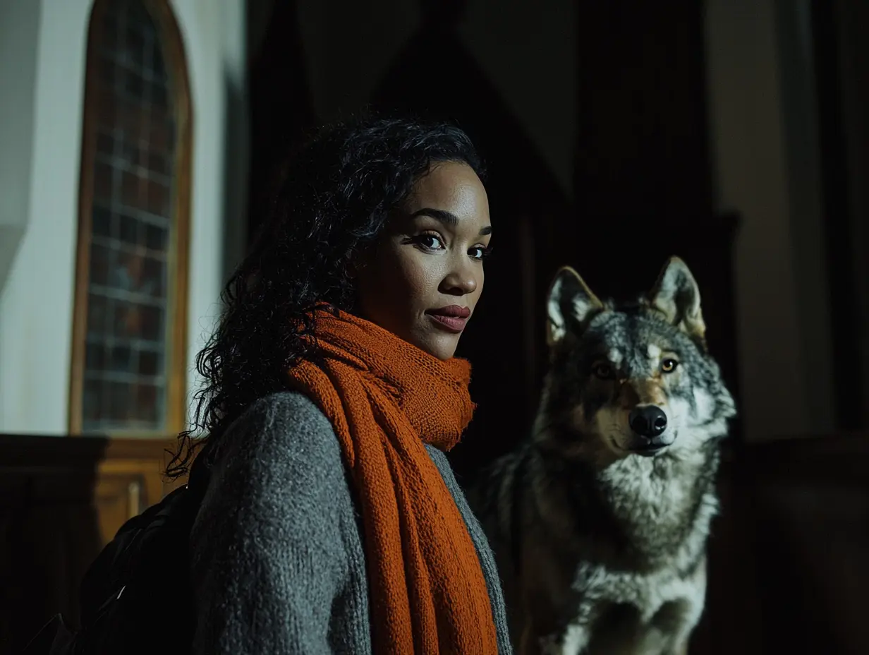 Lobo invade uma igreja - os fiéis não estavam preparados para o que aconteceu em seguida