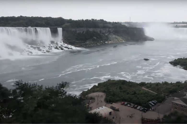 Incredibile scoperta dopo il prosciugamento delle cascate del Niagara nel 1969