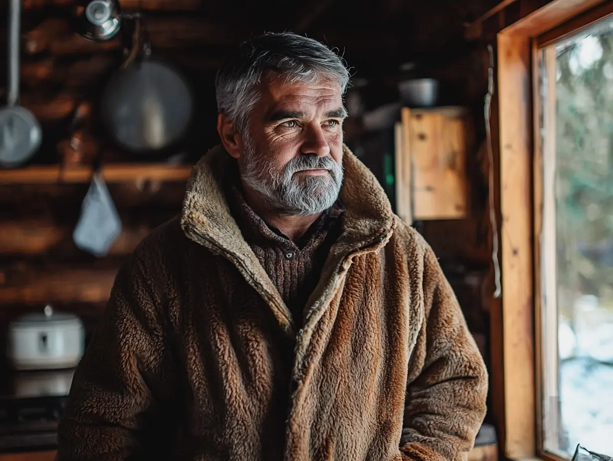 Um fazendeiro foi ao bosque buscar lenha, mas encontrou algo frio envolto em gelo.