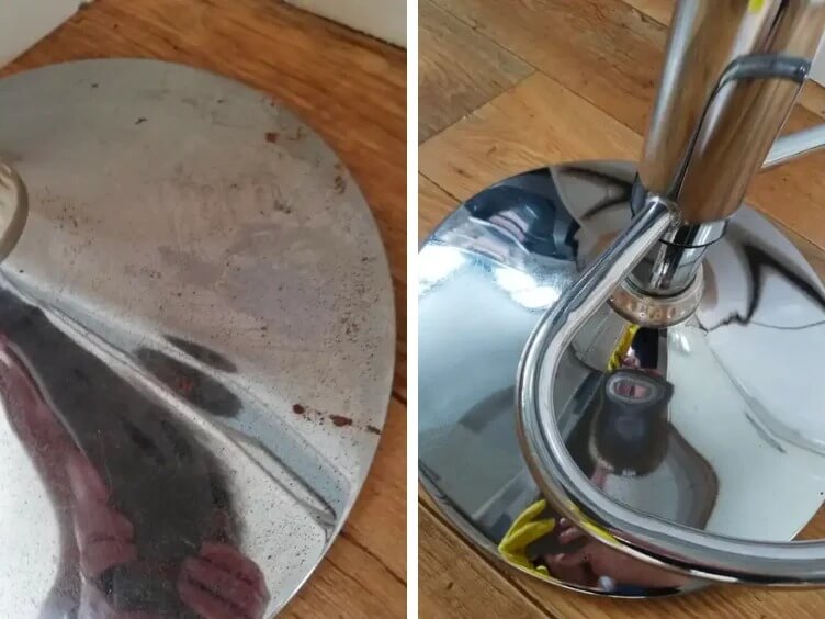 Ponha ketchup nos seus móveis ferrugentos e descubra a transformação