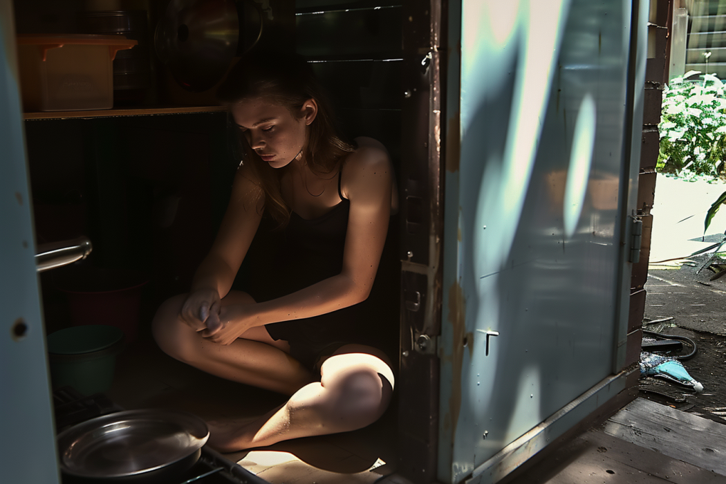 Deze jonge vrouw veranderde een vuilcontainer in een klein huis - het interieur zal je verbazen!