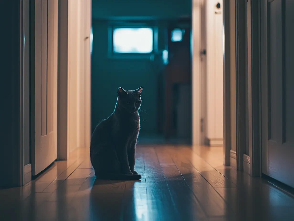 Gato de rua continua trazendo objetos estranhos para casa - então seu dono encontra uma mensagem oculta