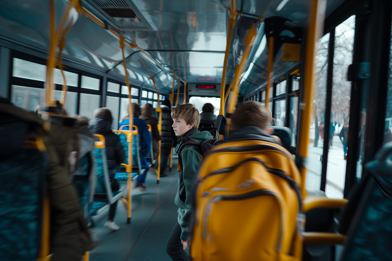 Um menino sente o cheiro de algo estranho no ônibus escolar, dá uma olhada no motorista e liga para o 911