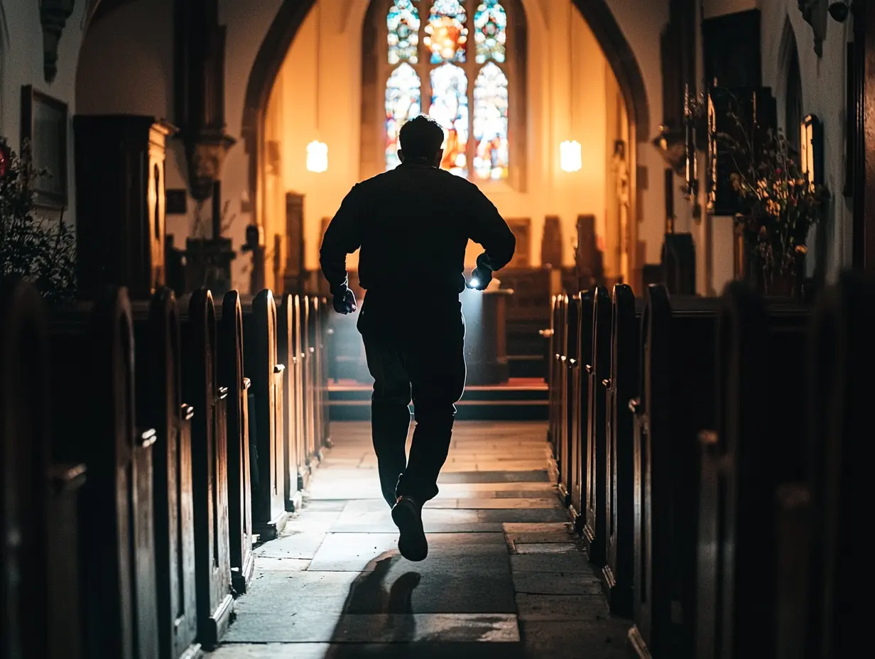 Lobo invade uma igreja - os fiéis não estavam preparados para o que aconteceu em seguida