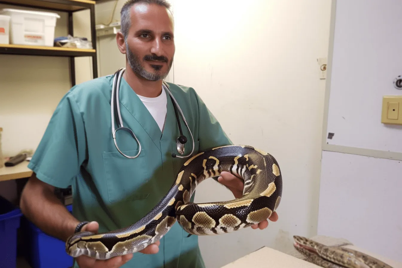 Homem encontra "cobra" em seu vaso sanitário - quando o especialista a vê, ele sussurra: "Isso não é uma cobra..."