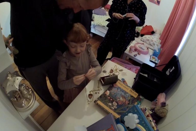 Little Girl Finds A Secret Room In Her House That Leads Into An Even Wilder Surprise