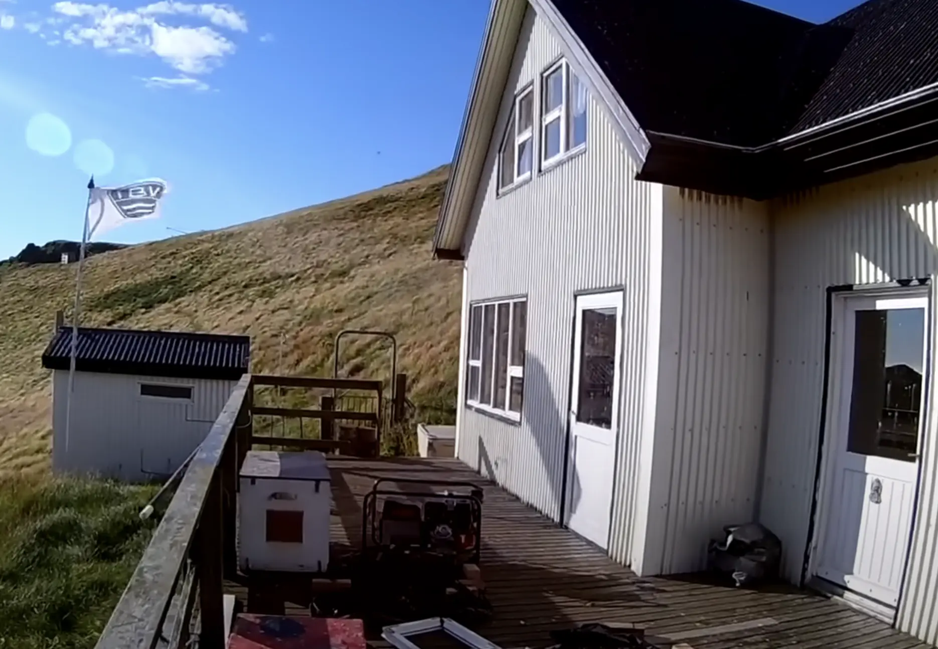 This 87-Year-Old Lady is Living Alone on a Remote Island - For The First Time She Opens The Doors