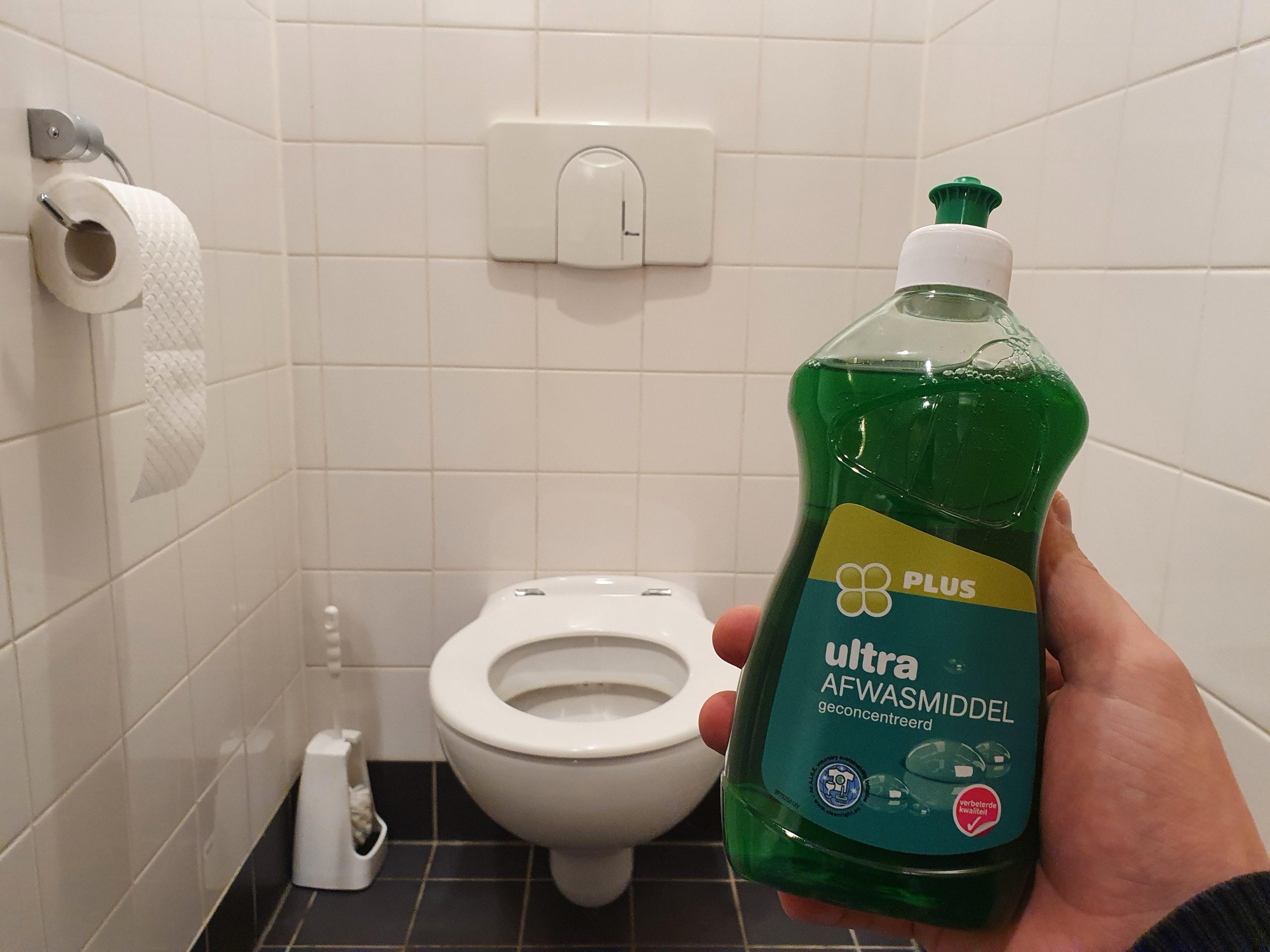 Why Some People Use Dish Soap in the Toilet—and What It Might Help With