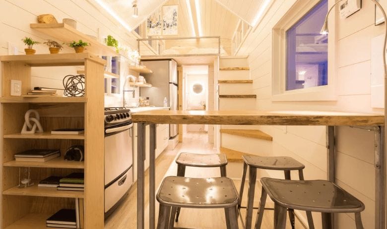 This tiny house is only 300 sq. ft. but wait until you see the inside