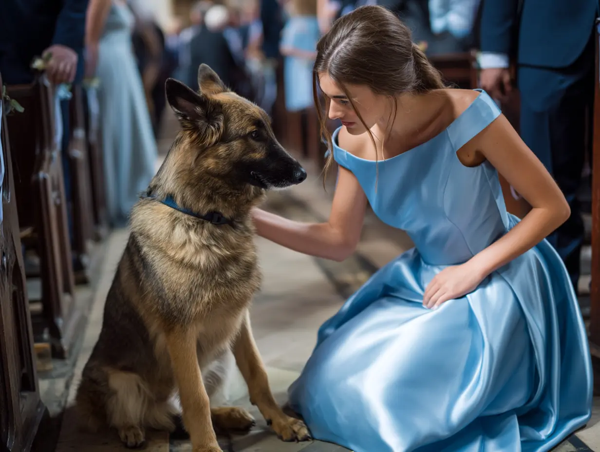 Il giorno del suo matrimonio, il suo cane poliziotto le ha bloccato la strada - poi ha scoperto la straziante verità...