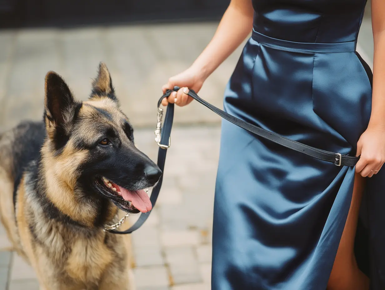 Il giorno del suo matrimonio, il suo cane poliziotto le ha bloccato la strada - poi ha scoperto la straziante verità...