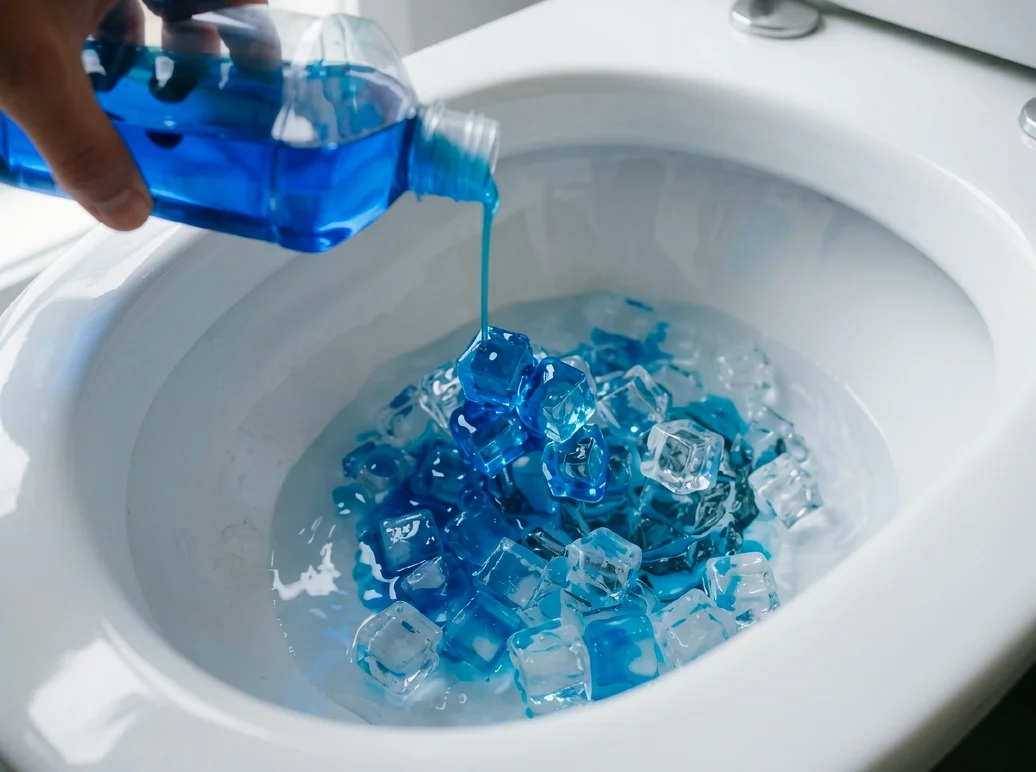 Perché la gente riempie la tazza del water con i cubetti di ghiaccio? Vediamo di capire...