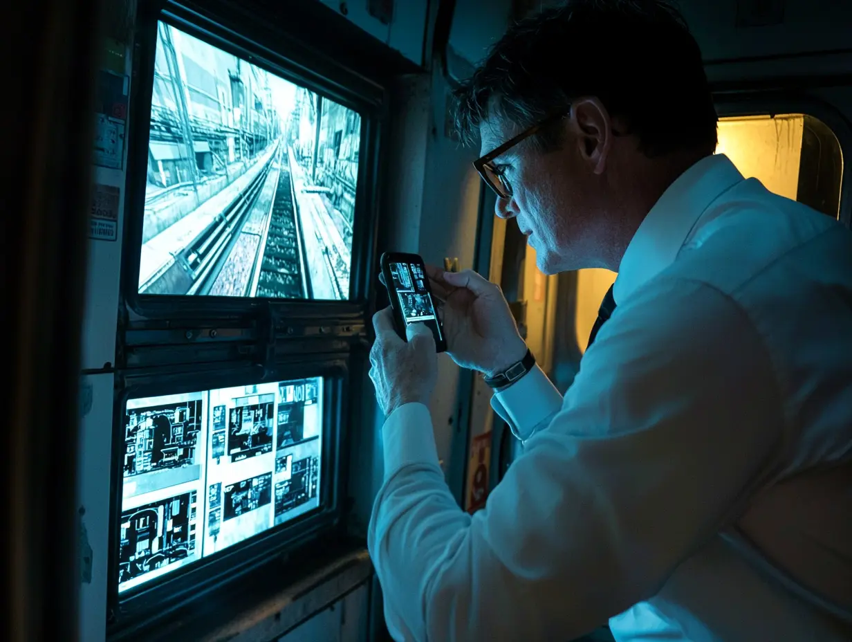 Pensavano che rapinare un treno merci sarebbe stato facile, ma un operaio si è messo sulla loro strada.