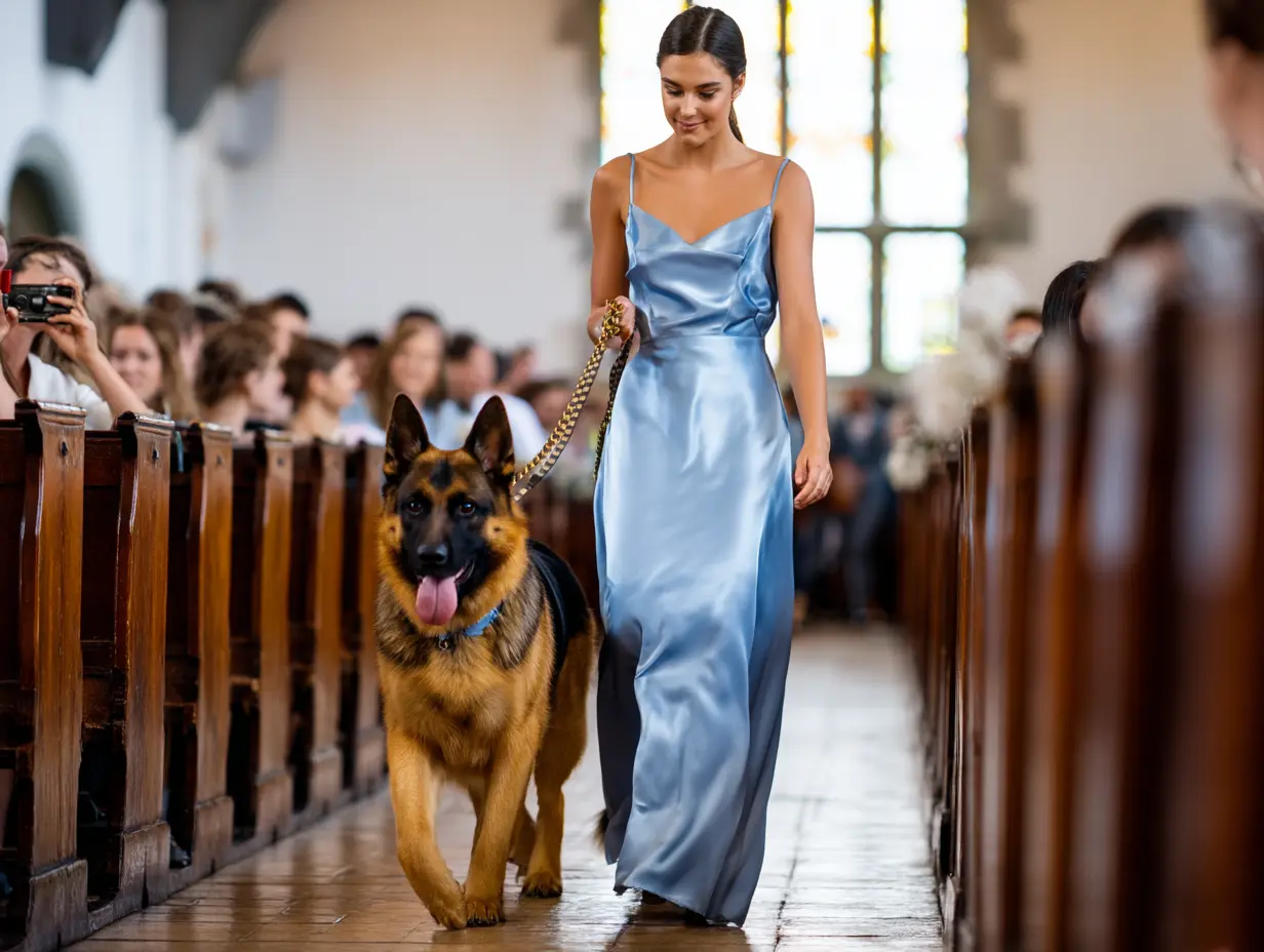 Il giorno del suo matrimonio, il suo cane poliziotto le ha bloccato la strada - poi ha scoperto la straziante verità...