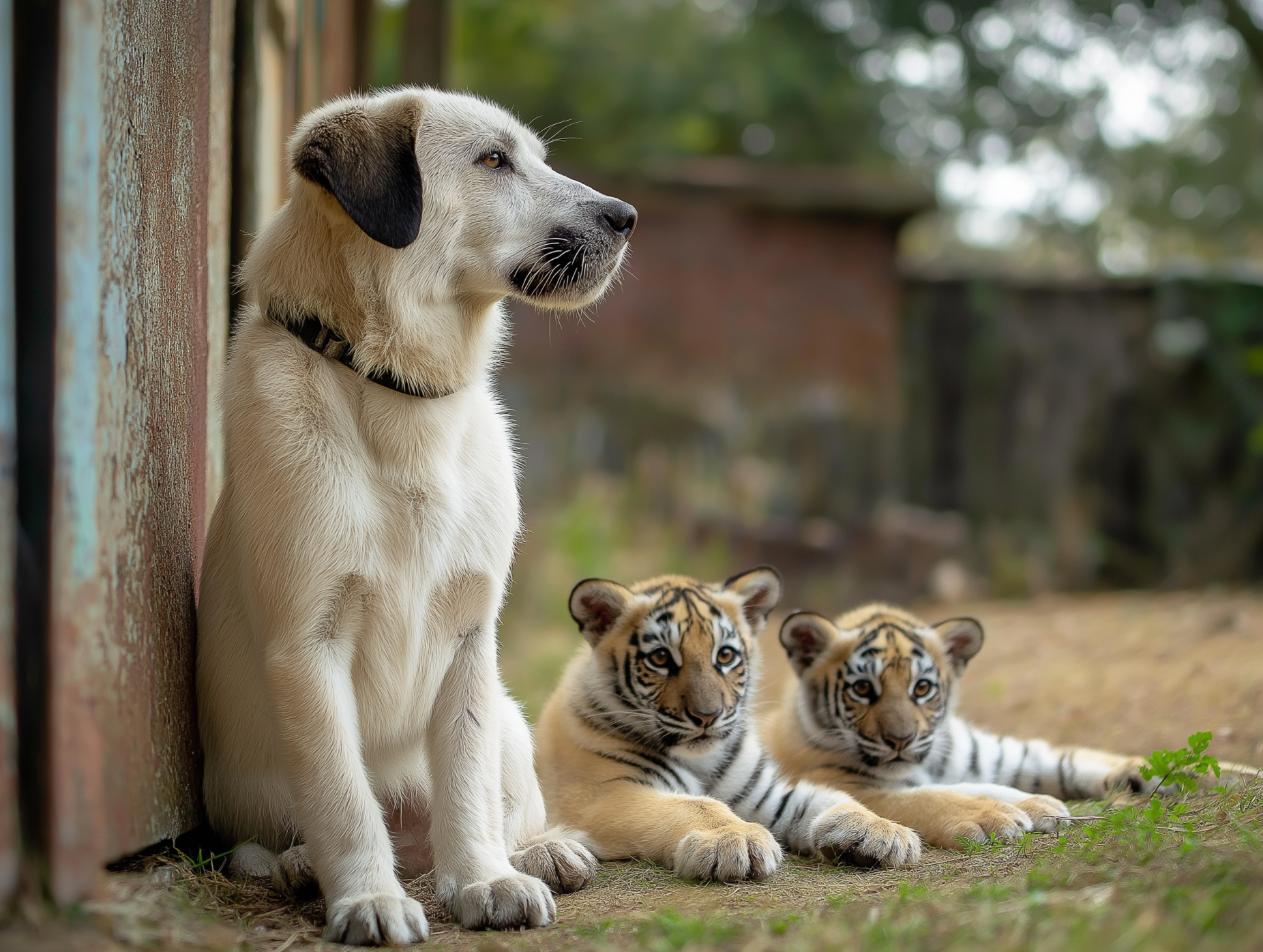 Cane alleva 3 cuccioli di tigre - Anni dopo, il guardiano dello zoo scoppia in lacrime quando la tigre fa l'imprevisto