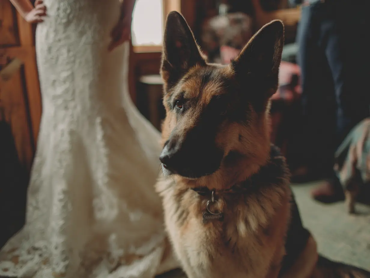 Il giorno del suo matrimonio, il suo cane poliziotto le ha bloccato la strada - poi ha scoperto la straziante verità...