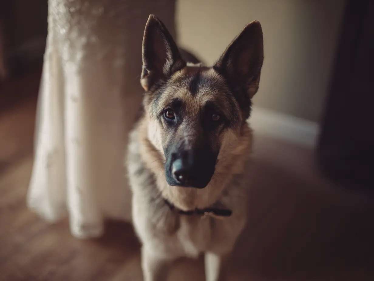Il giorno del suo matrimonio, il suo cane poliziotto le ha bloccato la strada - poi ha scoperto la straziante verità...