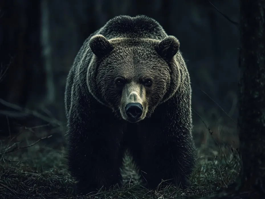 Un orso irrompe nella scuola elementare: l'insegnante è in lacrime per ciò che porta in bocca