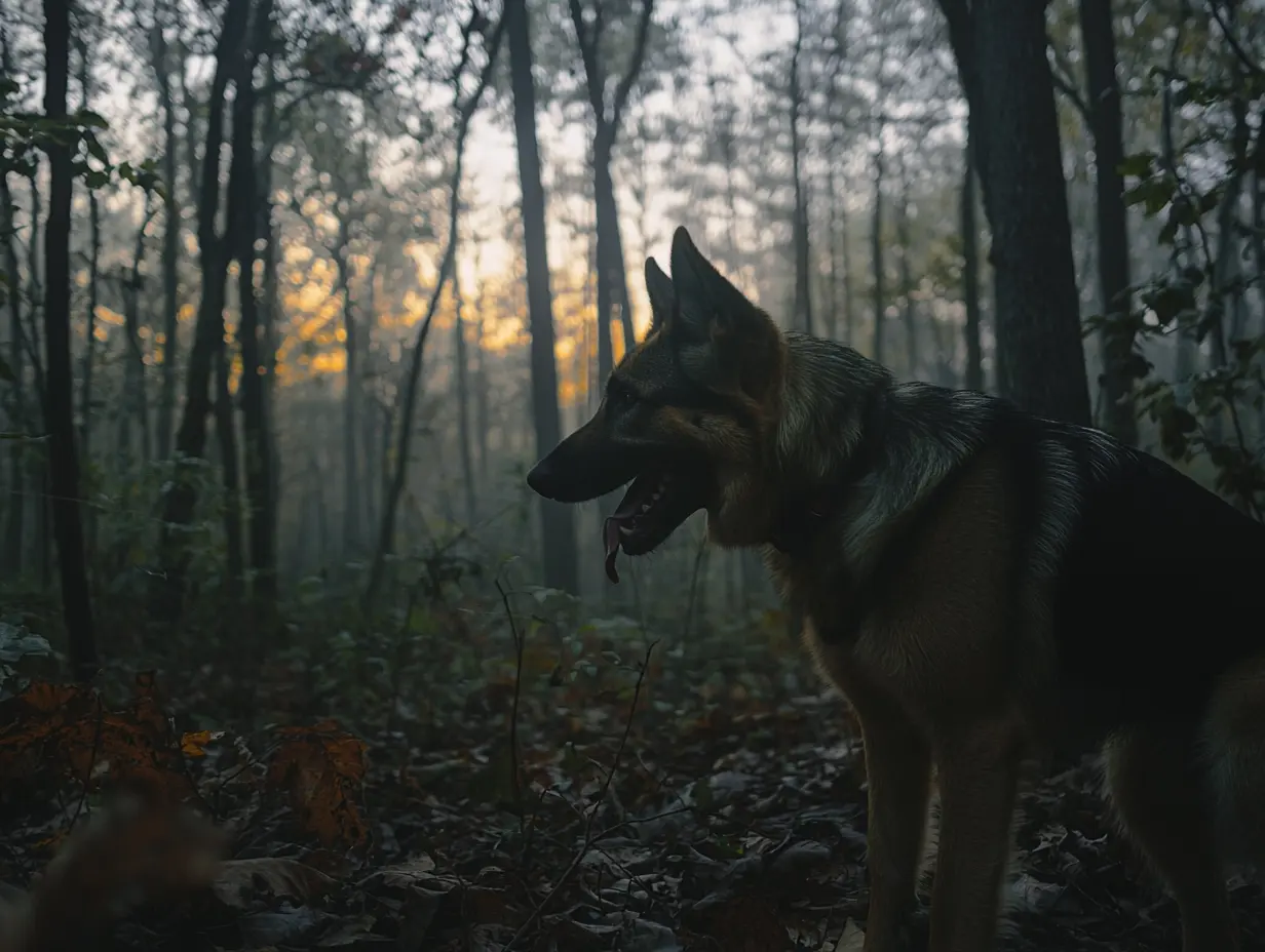 Il suo cane corse improvvisamente nella foresta e ciò che trovò gli fece gelare il sangue!