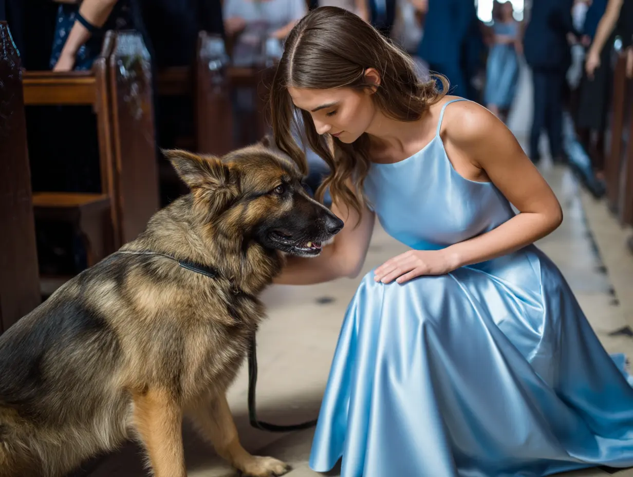 Il giorno del suo matrimonio, il suo cane poliziotto le ha bloccato la strada - poi ha scoperto la straziante verità...