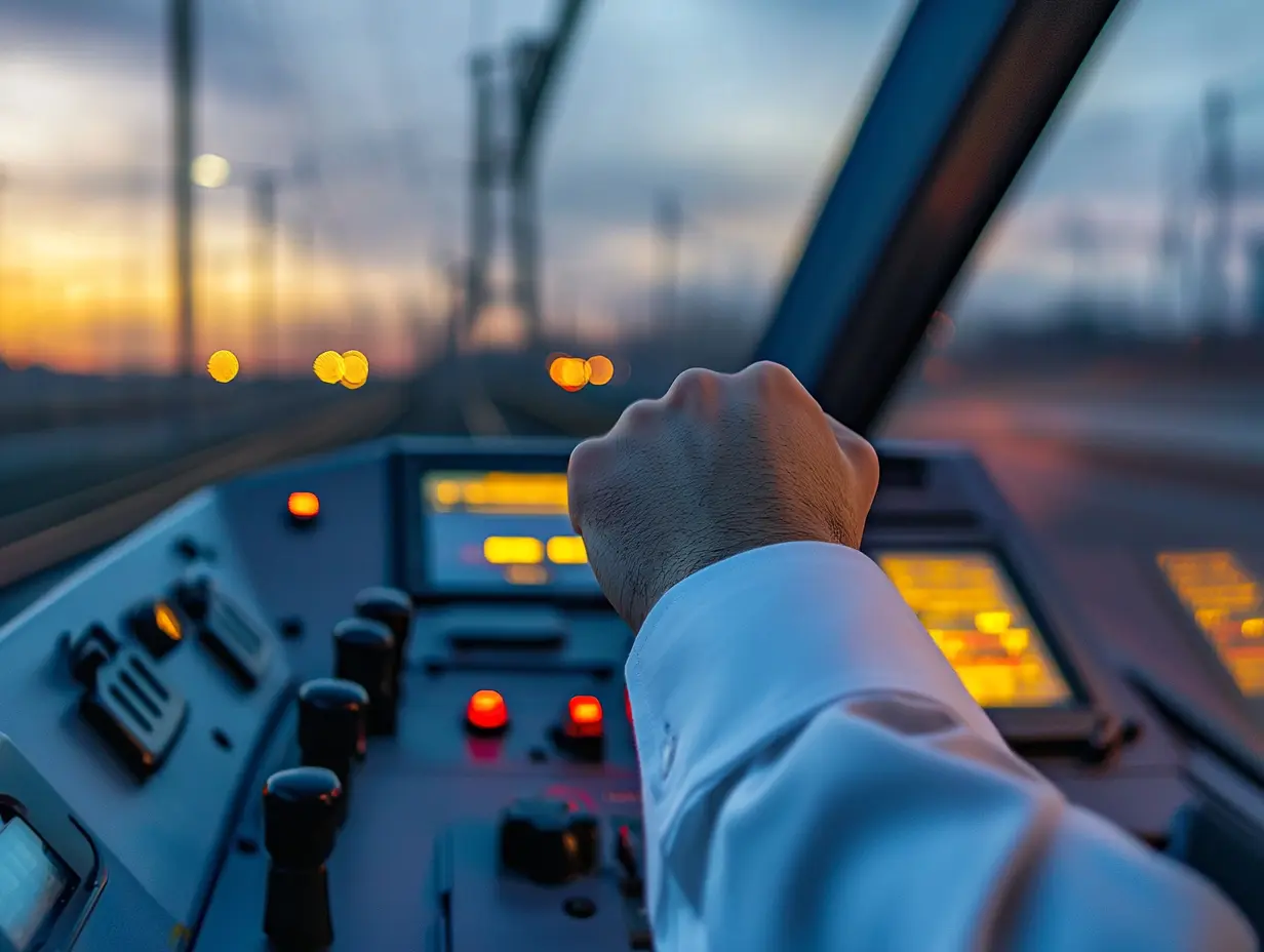 Pensavano che rapinare un treno merci sarebbe stato facile, ma un operaio si è messo sulla loro strada.