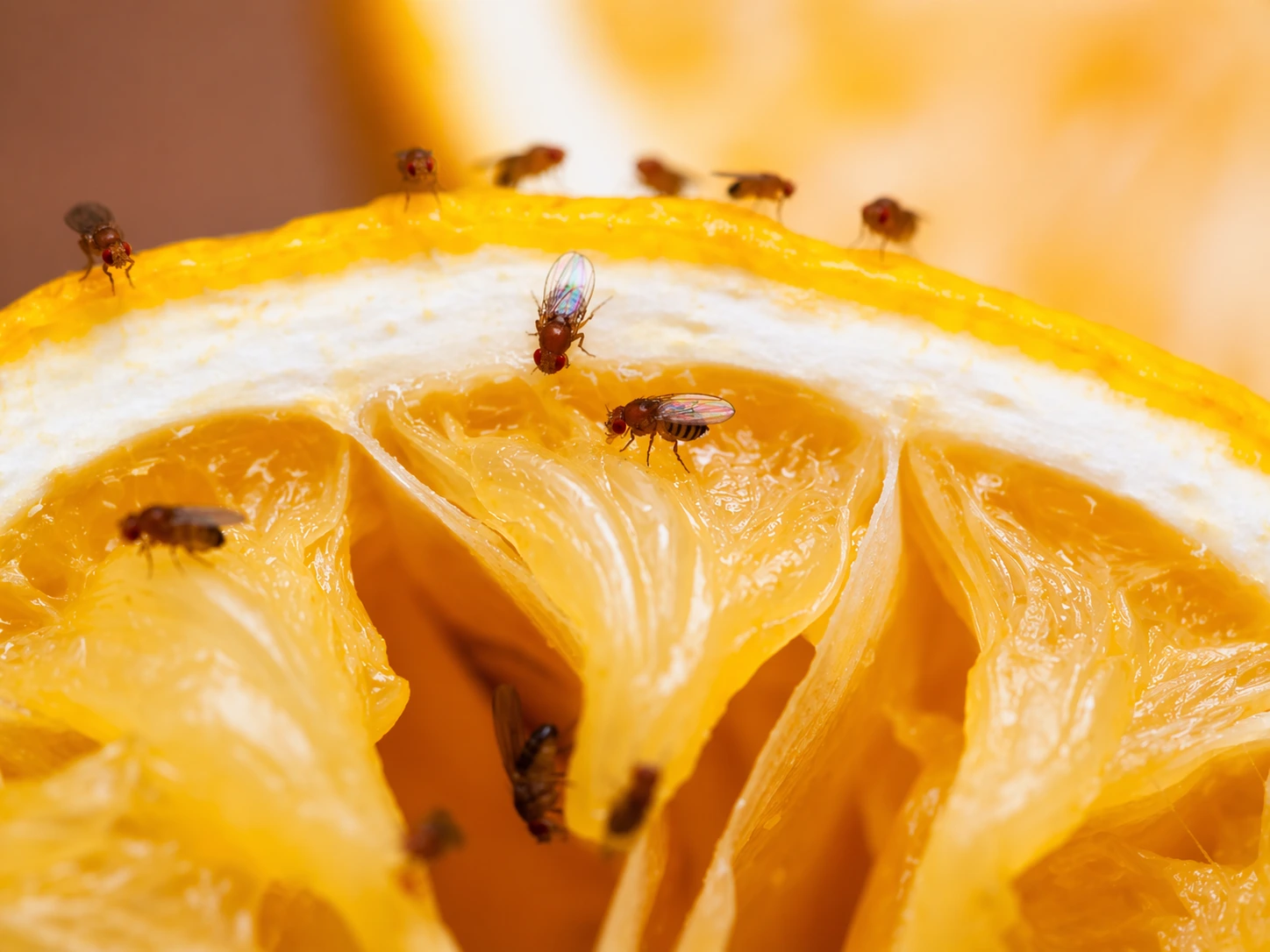I moscerini della frutta non vengono solo dalla frutta! I "nidi" segreti di casa vostra che vi sfuggono