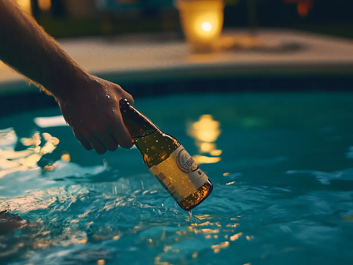 L'insegnante in pensione si stanca che la gente usi la sua piscina senza consenso e decide di dar loro una lezione