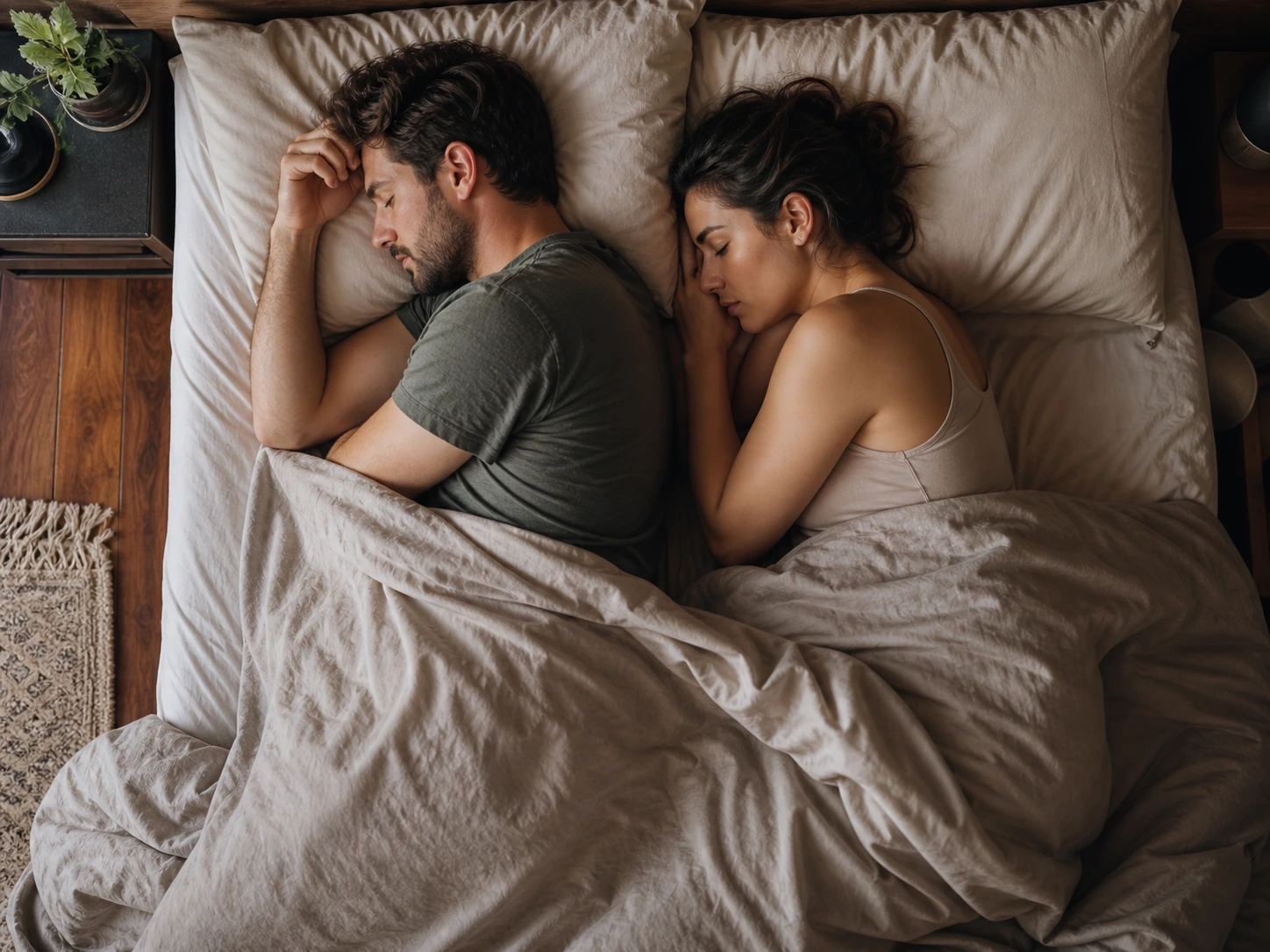 La posizione nel sonno della coppia può rivelare molto sulla vostra relazione: ecco cosa potrebbe dire la vostra