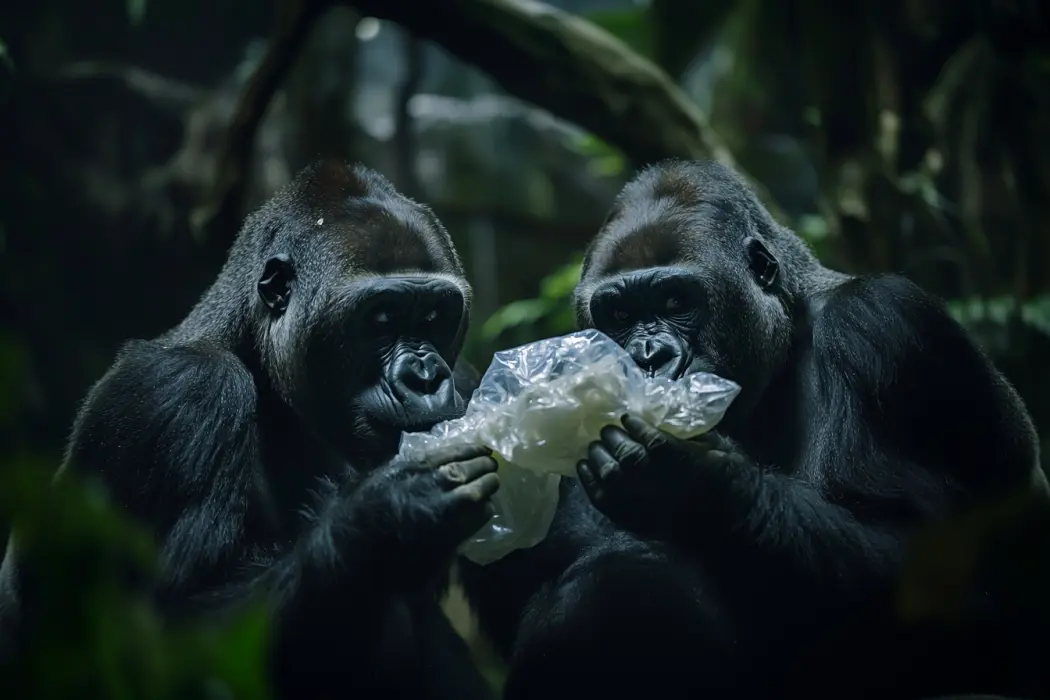 L'ecografia di un gorilla incinto rivela un oscuro segreto