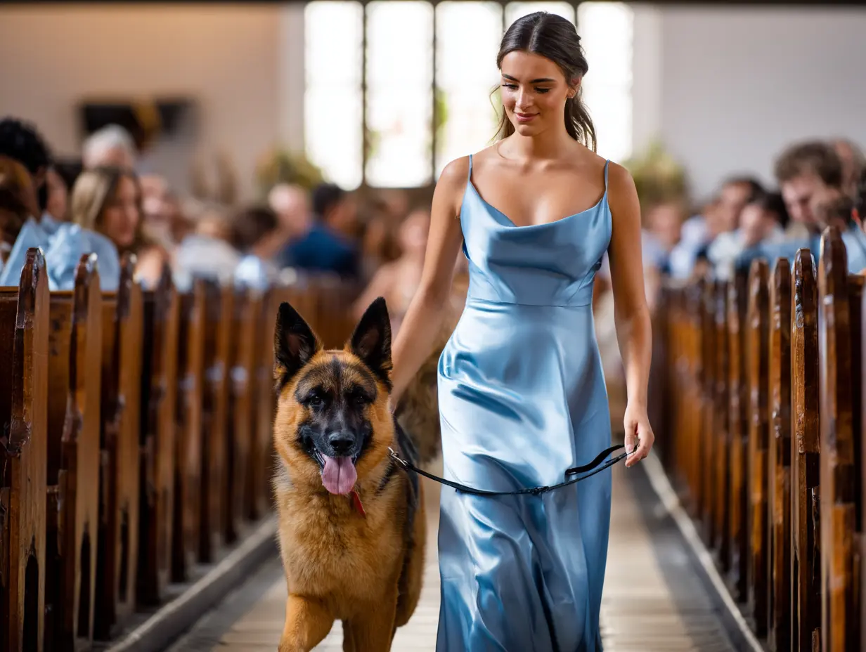 Il giorno del suo matrimonio, il suo cane poliziotto le ha bloccato la strada - poi ha scoperto la straziante verità...