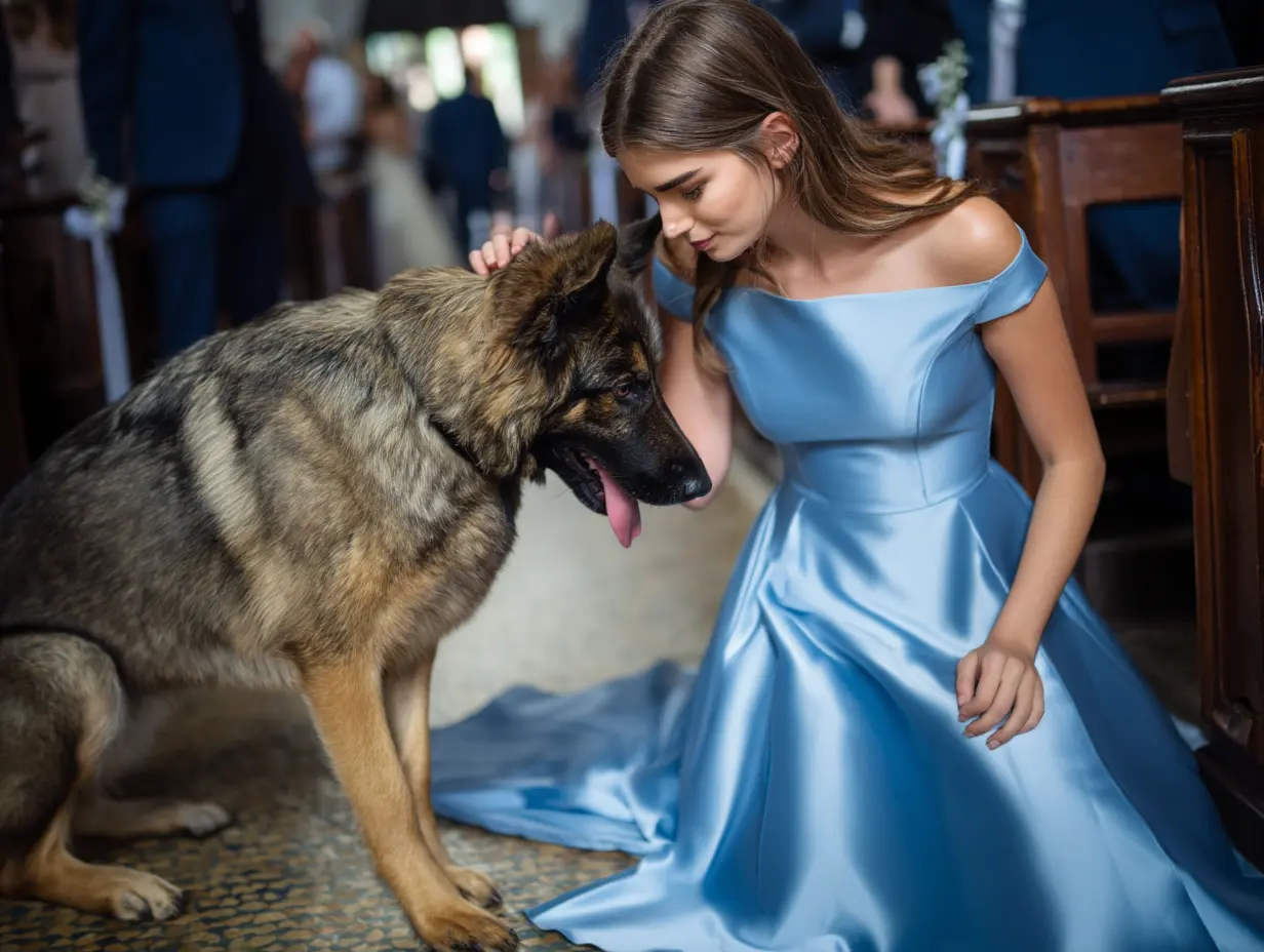Il giorno del suo matrimonio, il suo cane poliziotto le ha bloccato la strada - poi ha scoperto la straziante verità...