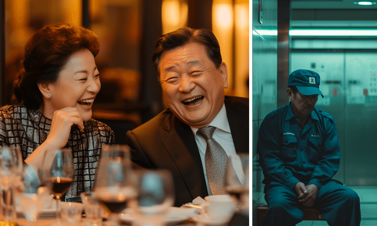 신부의 부모가 신랑의 청소부 아빠를 조롱하고, 그의 예상치 못한 반응은 즉각적인 후회로 이어집니다.