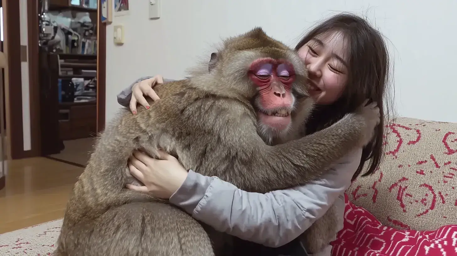 아내를 혼자 두지 않는 애완 원숭이 - 남편이 이유를 알게 되자 경찰에 신고하다