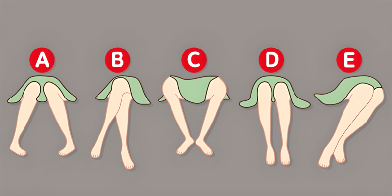 앉아있을 때 다리를 어떻게 유지하나요? 앉는 자세가 당신의 성격을 말해줍니다!