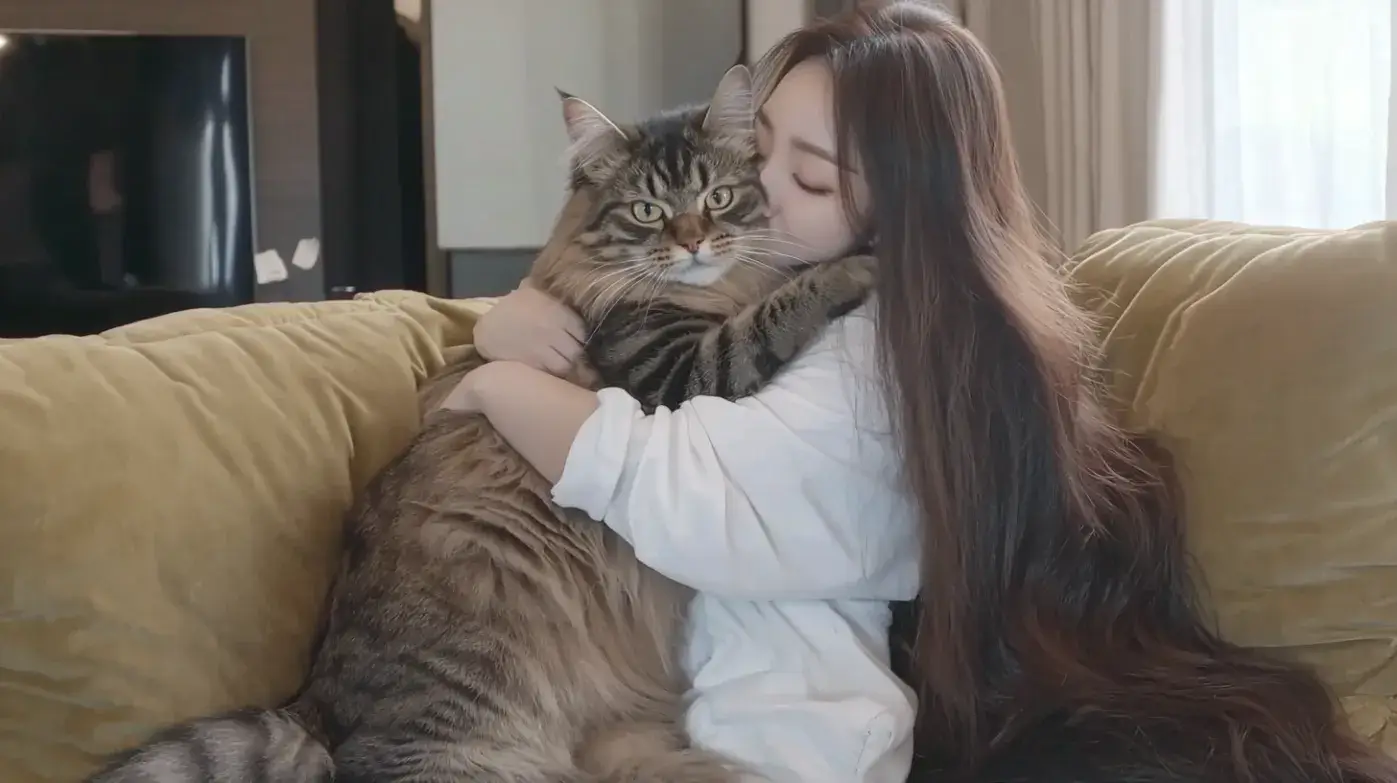 여자를 혼자 두지 않는 고양이-남편이 이유를 알게되자 경찰에 신고