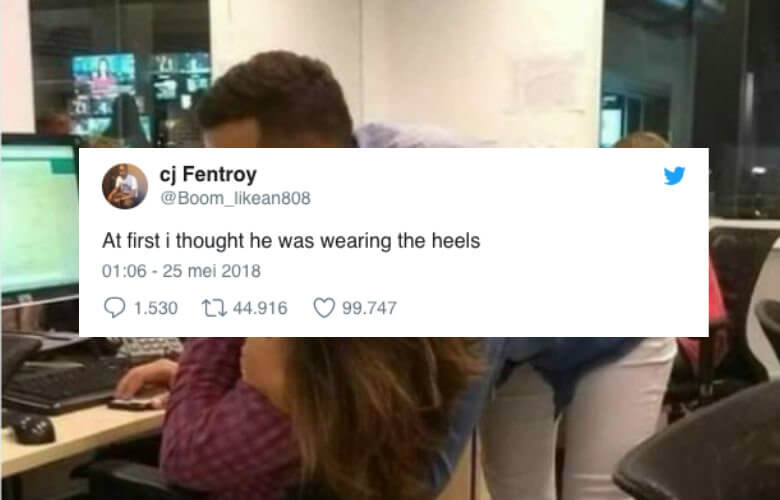 Zie jij het? Deze foto met optische illusie is trending op Twitter