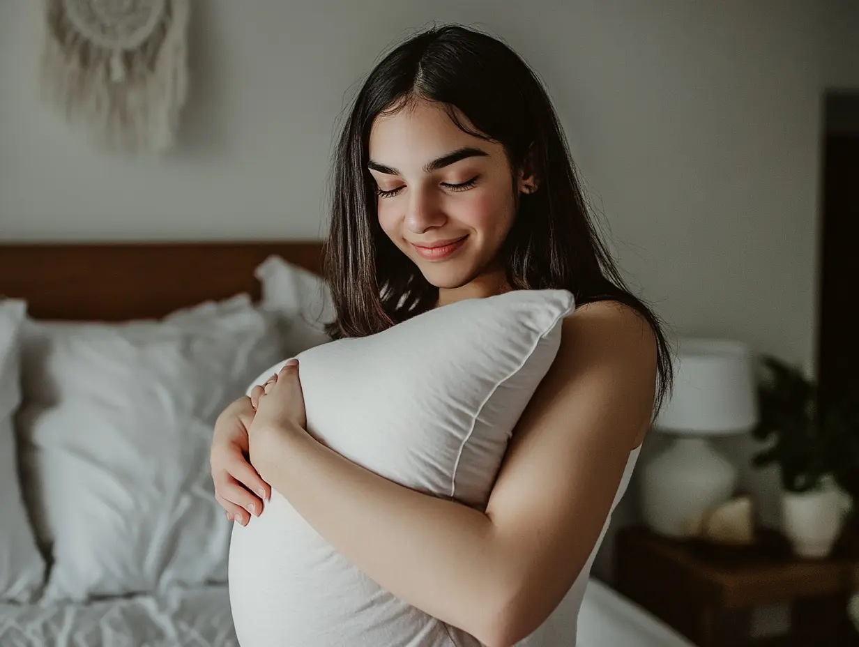 Man fotografeert zijn zwangere vrouw aan boord van een jacht - dan ziet hij iets onwerkelijks op de achtergrond.