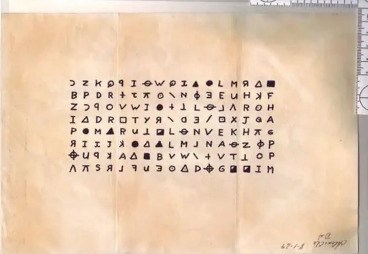 Zodiac Killer cipher, San Francisco Examiner, July 31st 1969