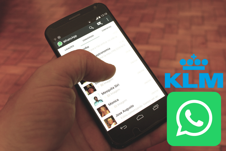 Opgepast: Nepbericht van KLM dat gegevens steelt via WhatsApp