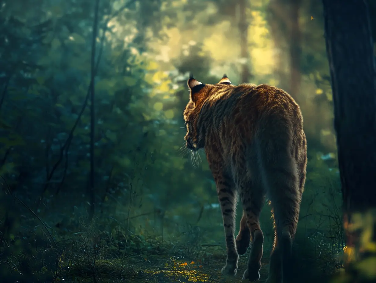 Bobcat breekt in bij ziekenhuis - verpleegster in tranen door wat hij in zijn mond draagt