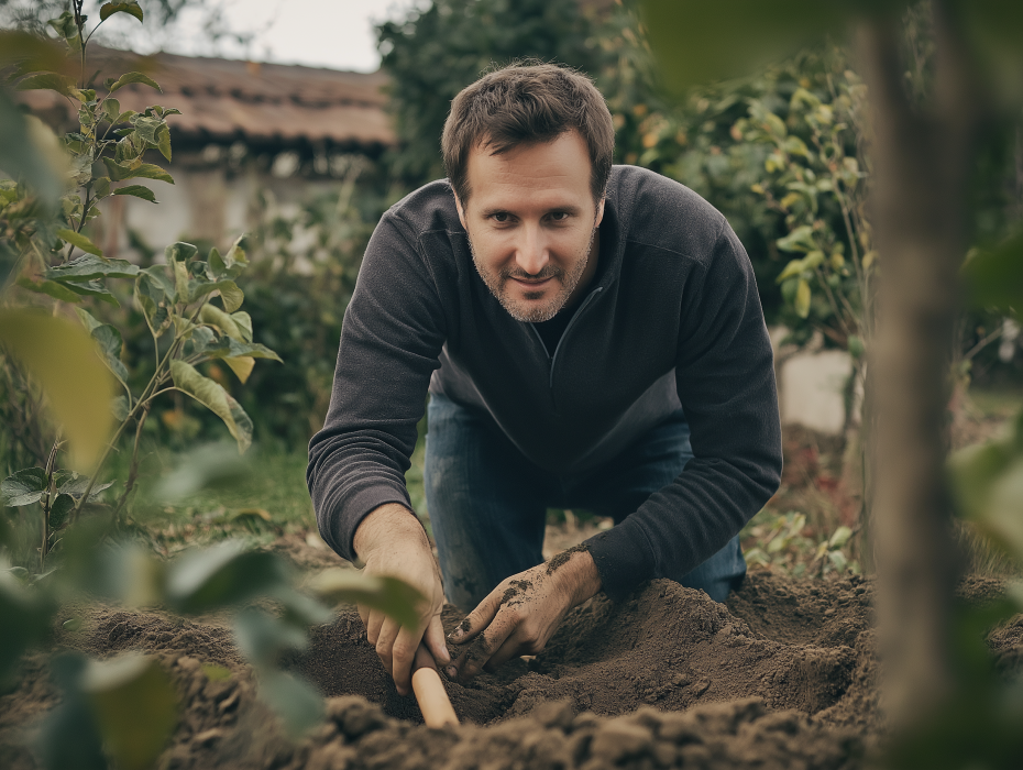 Man erft een landgoed - wat hij vindt begraven in de achtertuin verbaast hem!