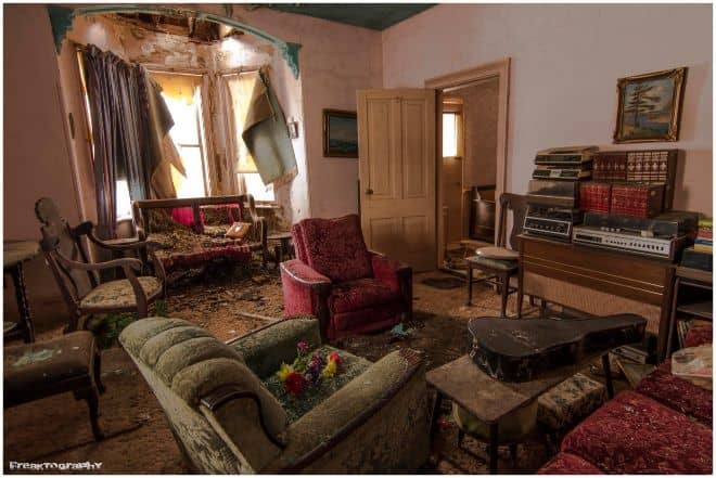De woonkamer