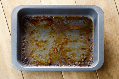 Krijg je een aangekoekte ovenschaal niet schoon? Dan is dit product je redding!