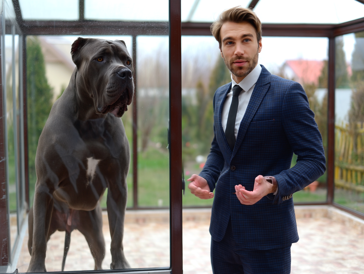 Een miljardair verwedt een miljoen dollar dat niemand zijn hond kan kalmeren - een dakloos jong meisje (19) bewijst zijn ongelijk