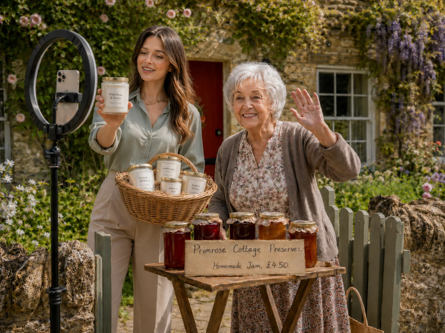 Kijk hoe deze oma influencers uitschakelt die haar huis zonder haar toestemming als achtergrond gebruiken..