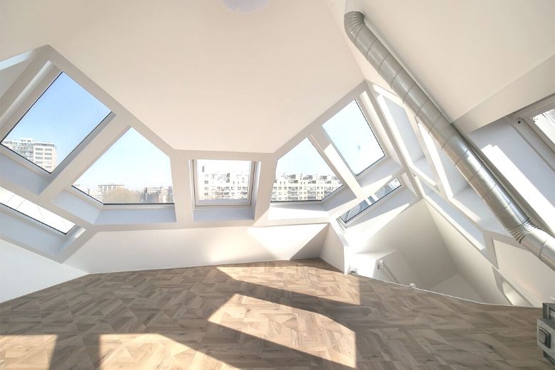 kubuswoning rotterdam van binnen
