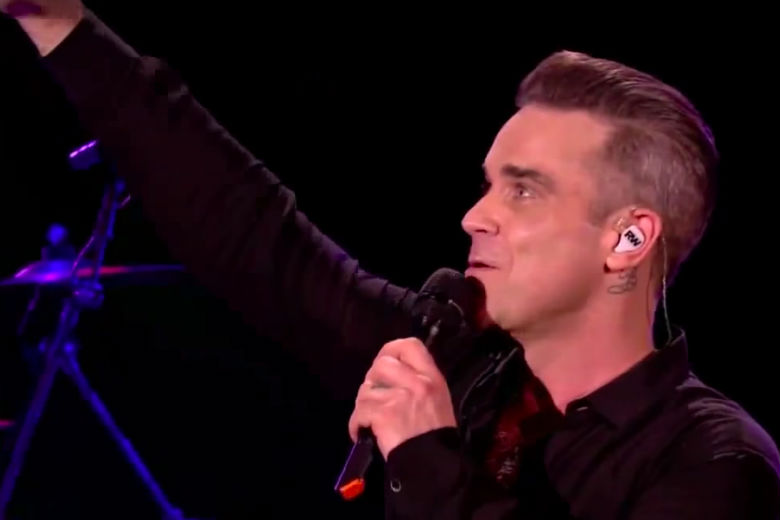 Robbie Williams klinkt in dit fragment als een rasechte Amsterdammer