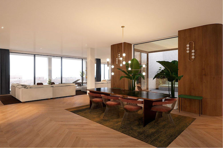 Dit Amsterdamse penthouse werd vorige week het meest bekeken op Funda
