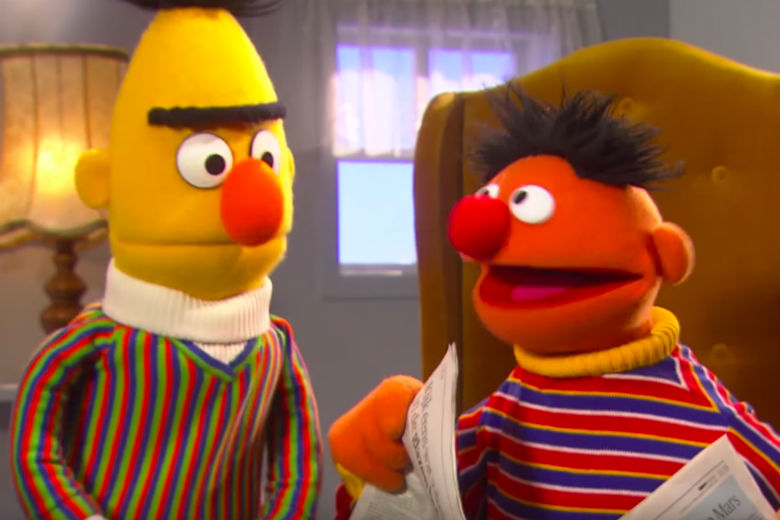 Schrijver Sesamstraat: Bert en Ernie zijn een stelletje